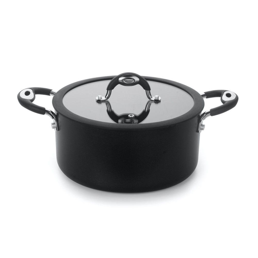 Jogo De Panelas Dom 4 Peças Preto Em Alumínio Com Revestimento Interno Antiaderente Multiflon - 7