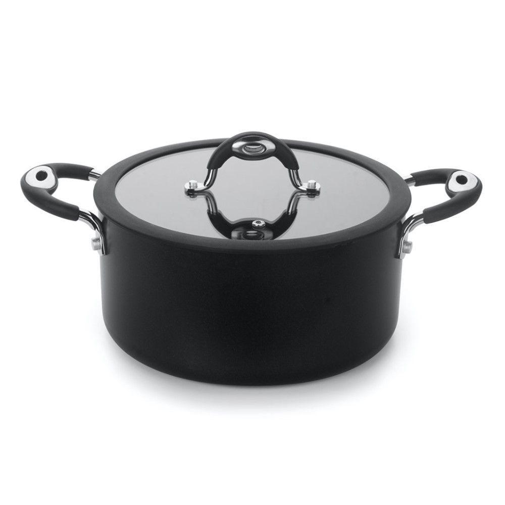 Jogo De Panelas Dom 4 Peças Preto Em Alumínio Com Revestimento Interno Antiaderente Multiflon - 8