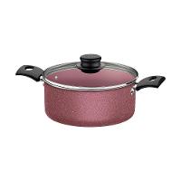 Jogo De Panelas Turim Aluminio Revestimento Antiaderente 10 Peças Rosa - Tramontina 20297464 - 8