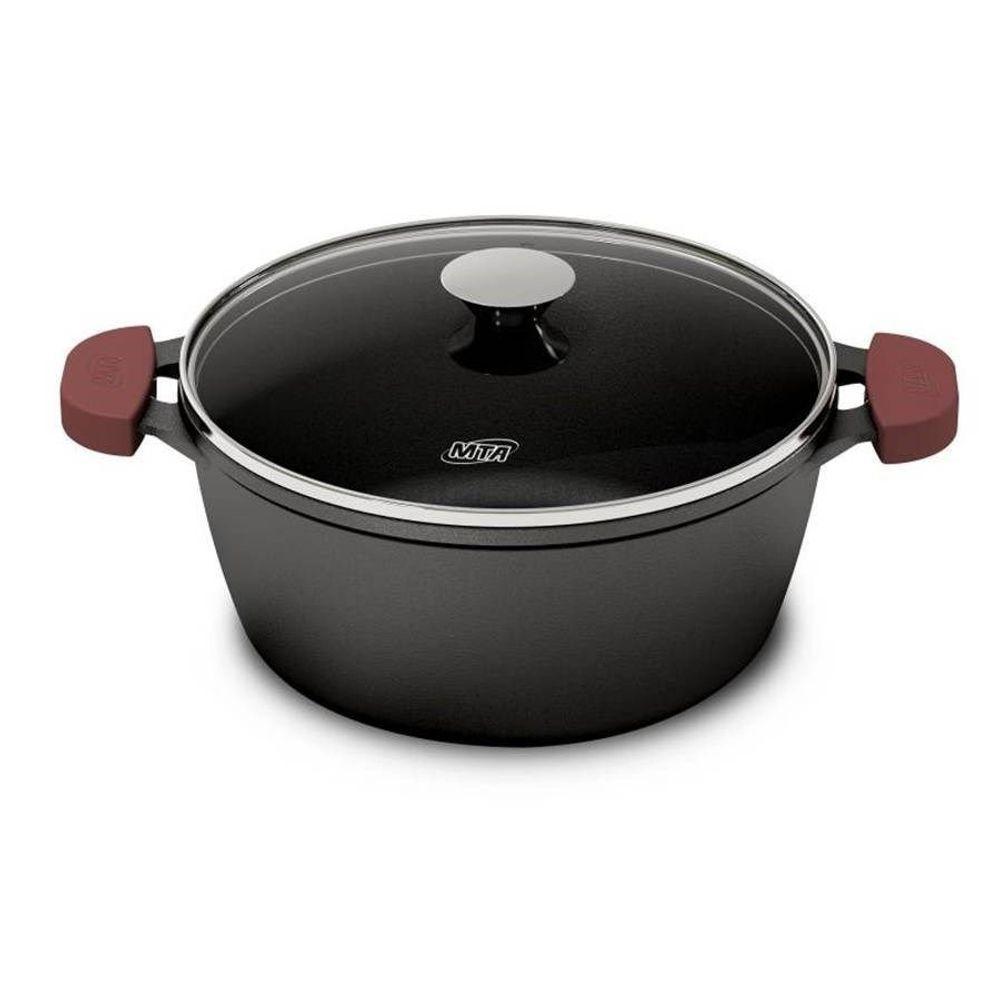 Conjunto De Caçarolas Ferro Fundido Com Frigideira Tvt 4 Pçs Mta 8382 - 3