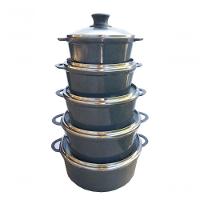 Jogo Panelas Alumínio Batido Fundido 5 Peças Grafite Belmar - 1