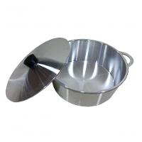 Jogo De Panelas Alumínio Batido Fundido Tampa Pesada Belmar - 2