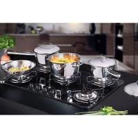 Jogo De Panelas Tramontina Allegra Em Aço Inox Com Fundo Triplo E Tampas De Inox 4 Peças Tramontina - 3