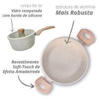 Jogo De Panelas Em Alumínio Com Revestimento Cerâmico Indução Sirius Com 4 Peças Brinox - 8