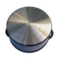 Jogo Panelas Alumínio Batido Fundido Preto Pigmentado Belmar - 2