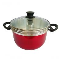 Conjunto Panela Com Forma De Pudim E Cozivapor 4.5l Docesar - 2