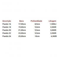 Jogo De 5 Panelas Rosa Alumínio Grosso Com Tampa De Vidro - 2