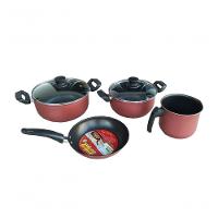 Jogo De Panelas Antiaderente Cereja 4 Peças  Docesar - 1