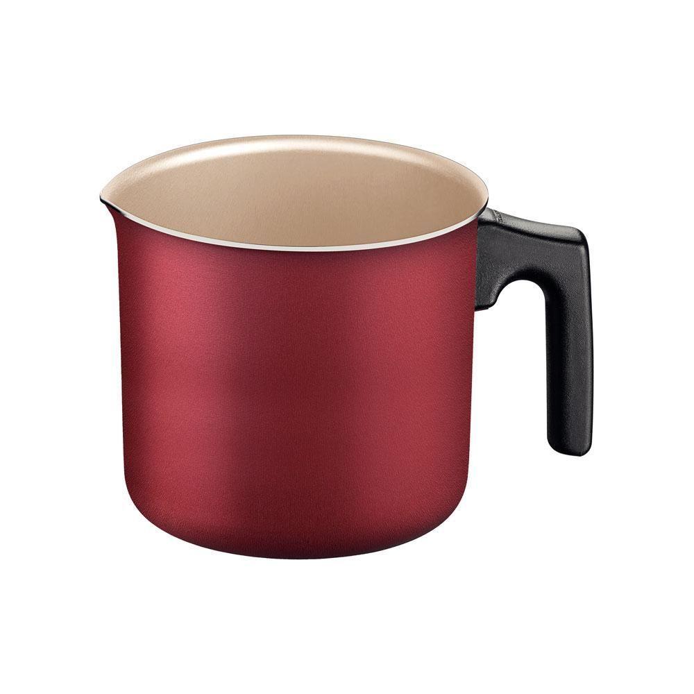 Fervedor Leiteira Turim Alumínio Antiaderente Vermelho 12 Cm 1l Ptv5 - Tramontina 20332712 - 1
