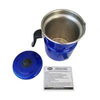 Leiteira Fervedor Com Apito Azul Esmaltada 1.6l Belmar - 1
