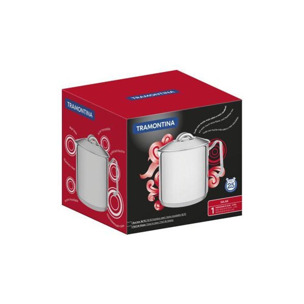 Fervedor Tramontina Solar Em Inox Com Tampa 14 Cm 2 L - 3