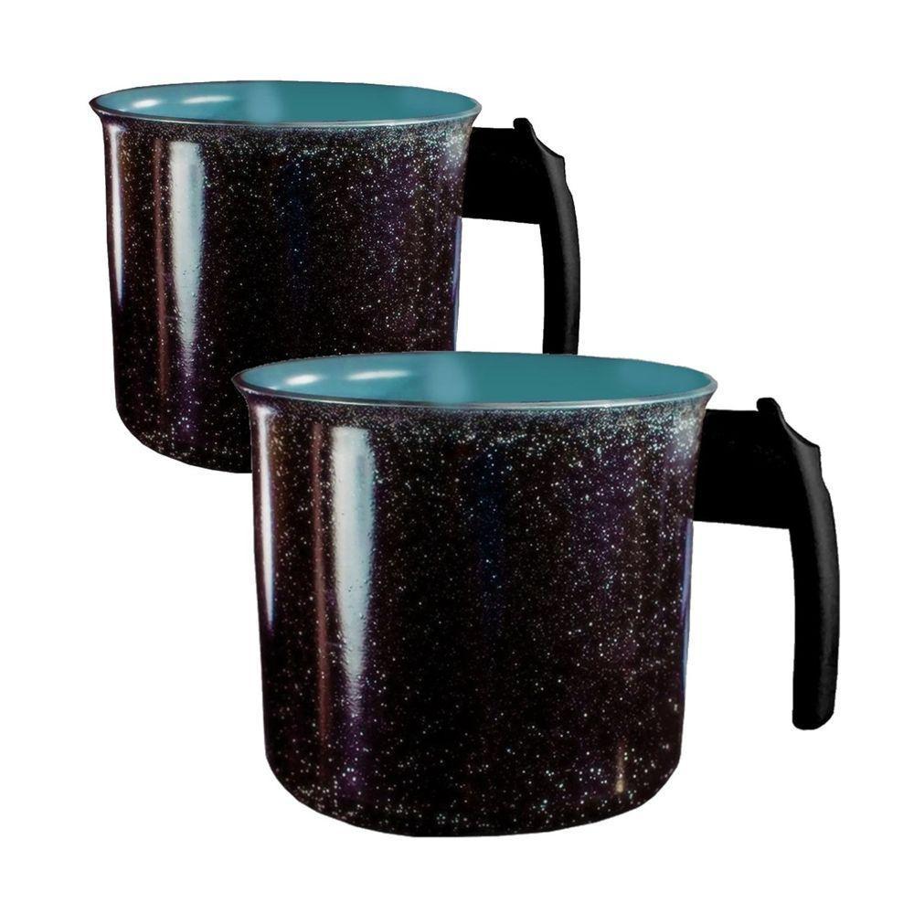 Jogo Kit Canecão Fervedor Leiteira Antiaderente Cerâmica N02 - 1