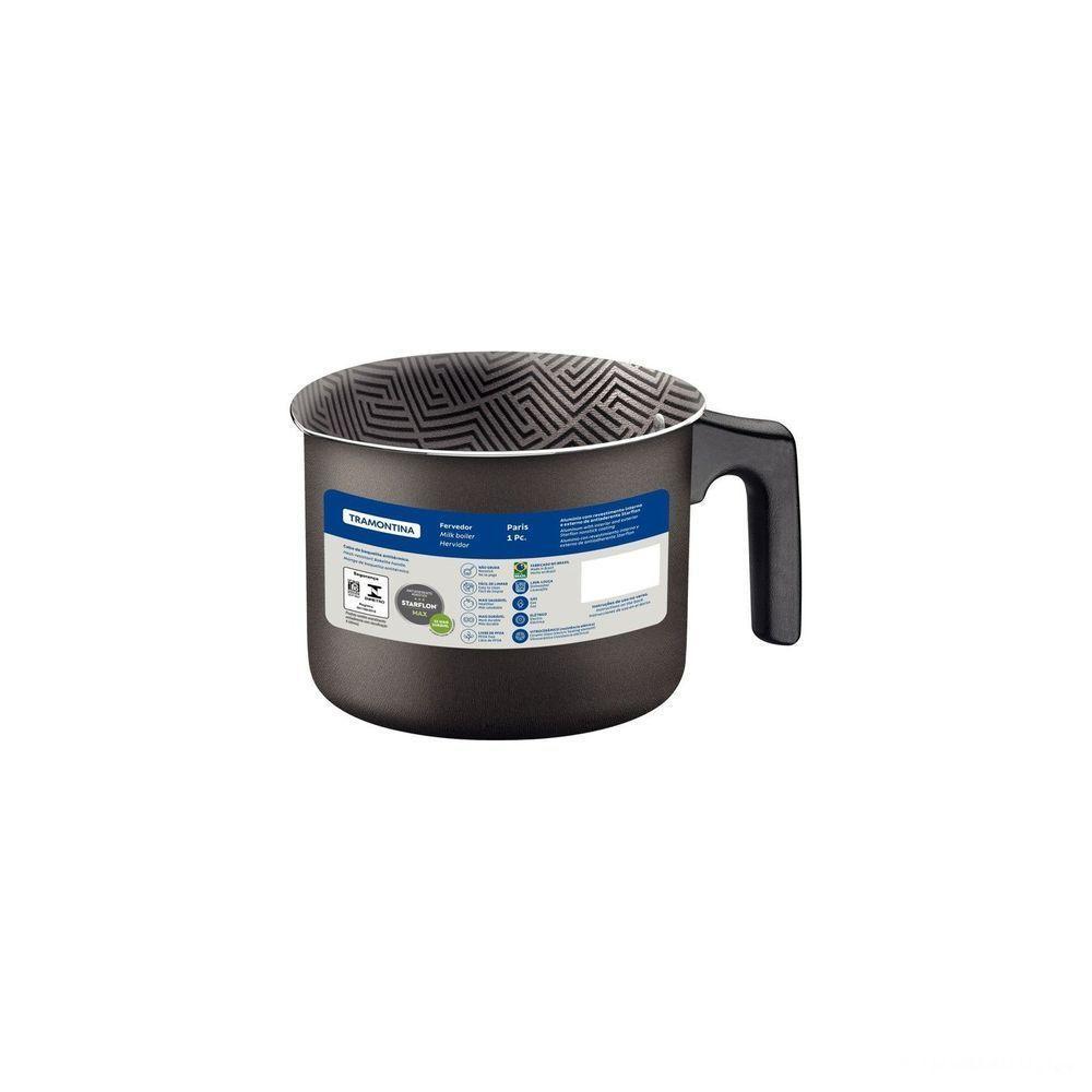 Fervedor Tramontina Paris Antiaderente Starflon Max Chumbo 10 Cm 0,8 L Tramontina - 3