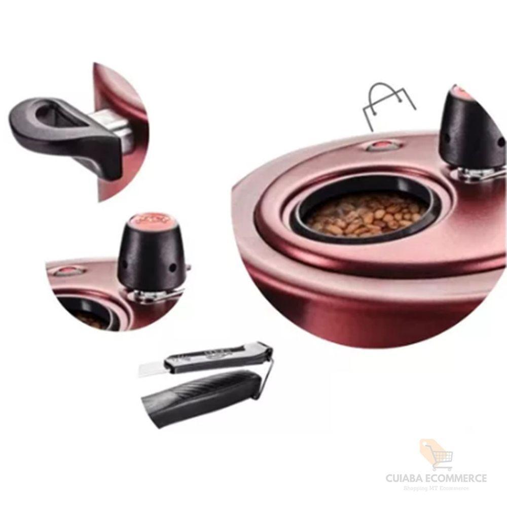 Panela Pressao Para Não Queimar O Feijão 4,5L Tem Visor - 2