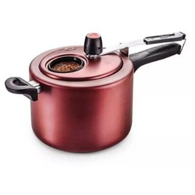 Panela De Pressão Antiaderante De 4,5 Litros Com Visor