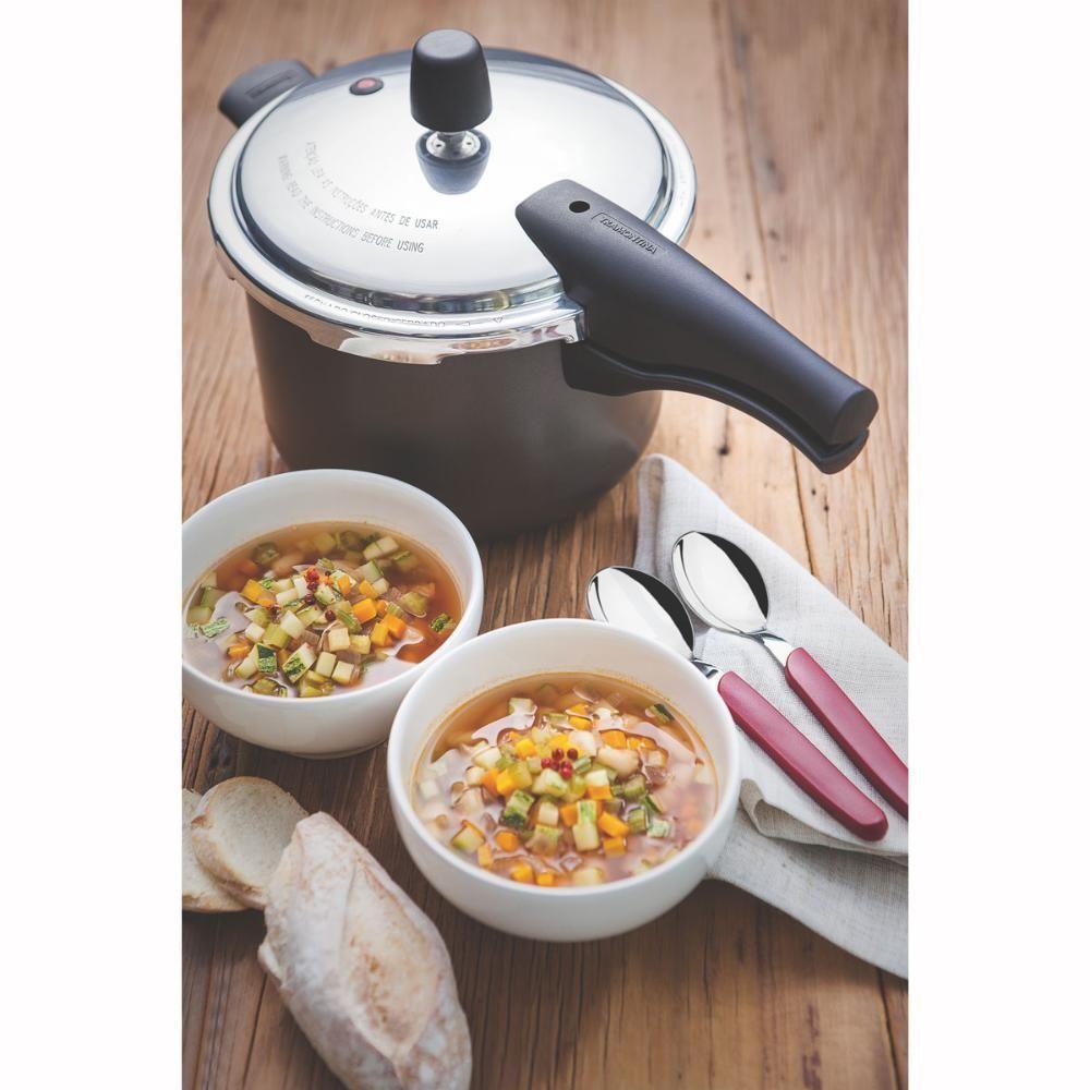 Panela De Pressão 4,5l 20cm Vancouver Antiaderente Grafite - Tramontina - 4