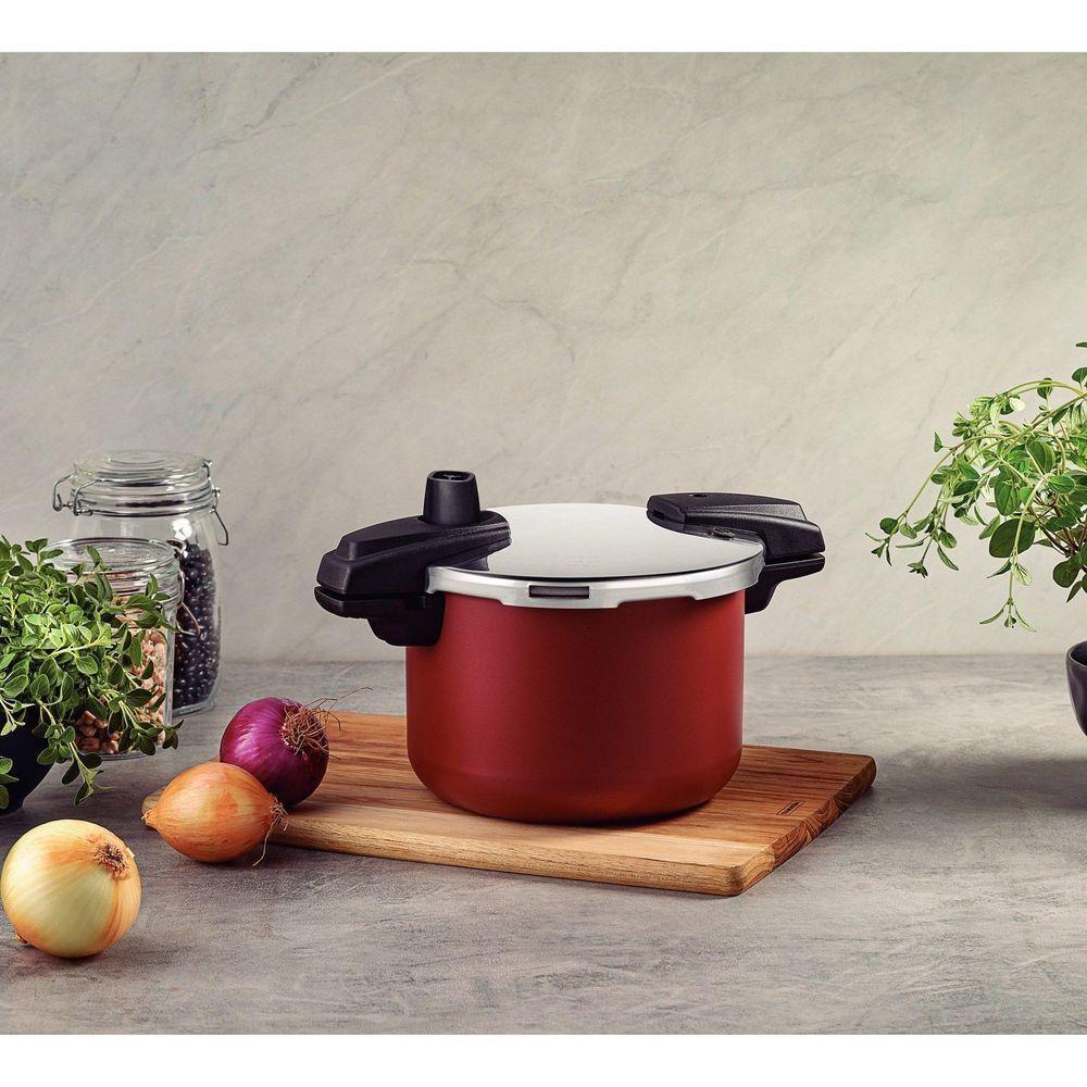 Panela De Pressão Arizona Em Alumínio Com Revestimento Interno E Externo Em Antiaderente - 2