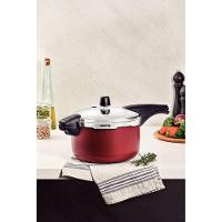 Panela De Pressão Tramontina Vancouver Antiaderente Starflon Max Vermelho 24 Cm 6 L Tramontina - 3