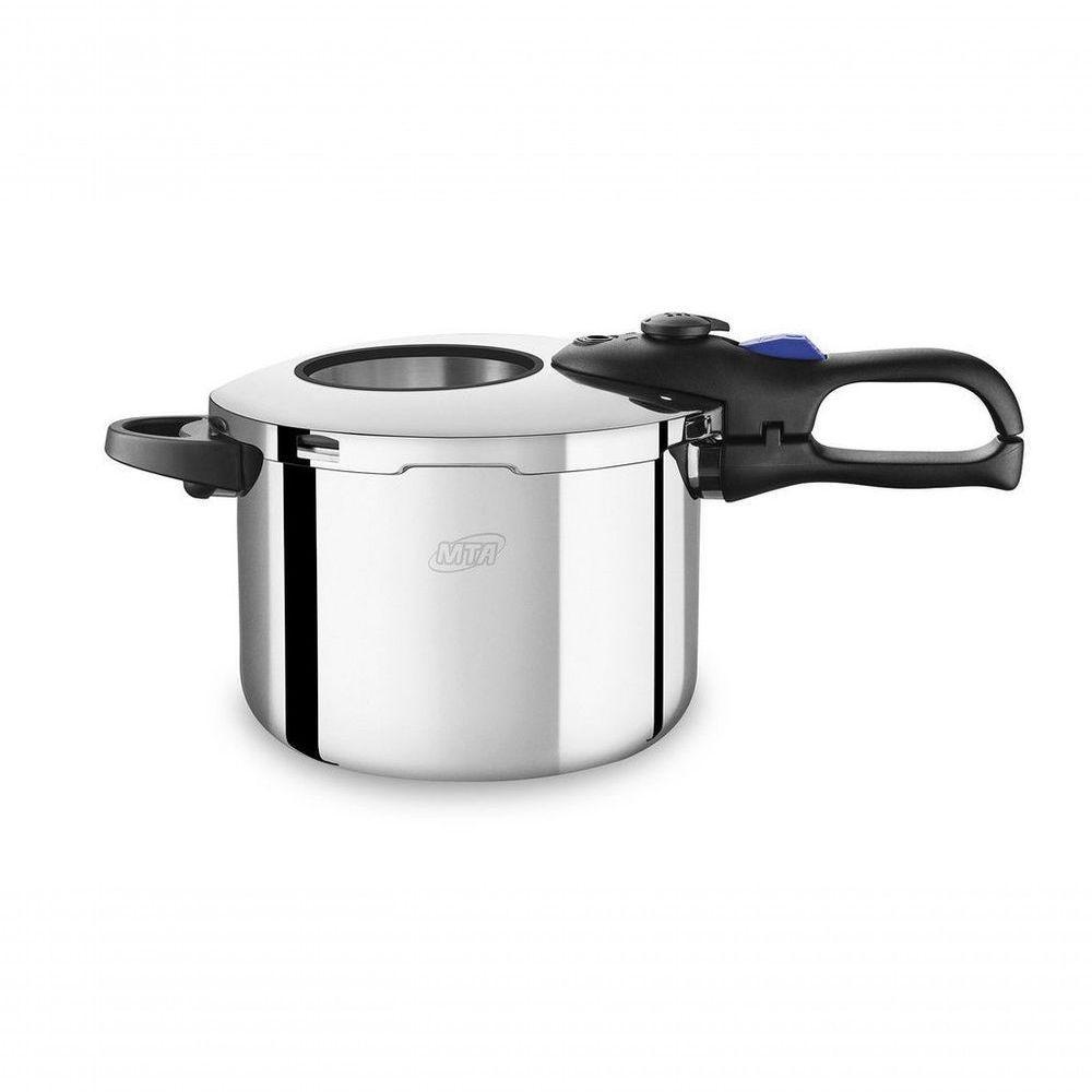 Panela De Pressão Inox C/ Visor 6l Mta 6020 - 6