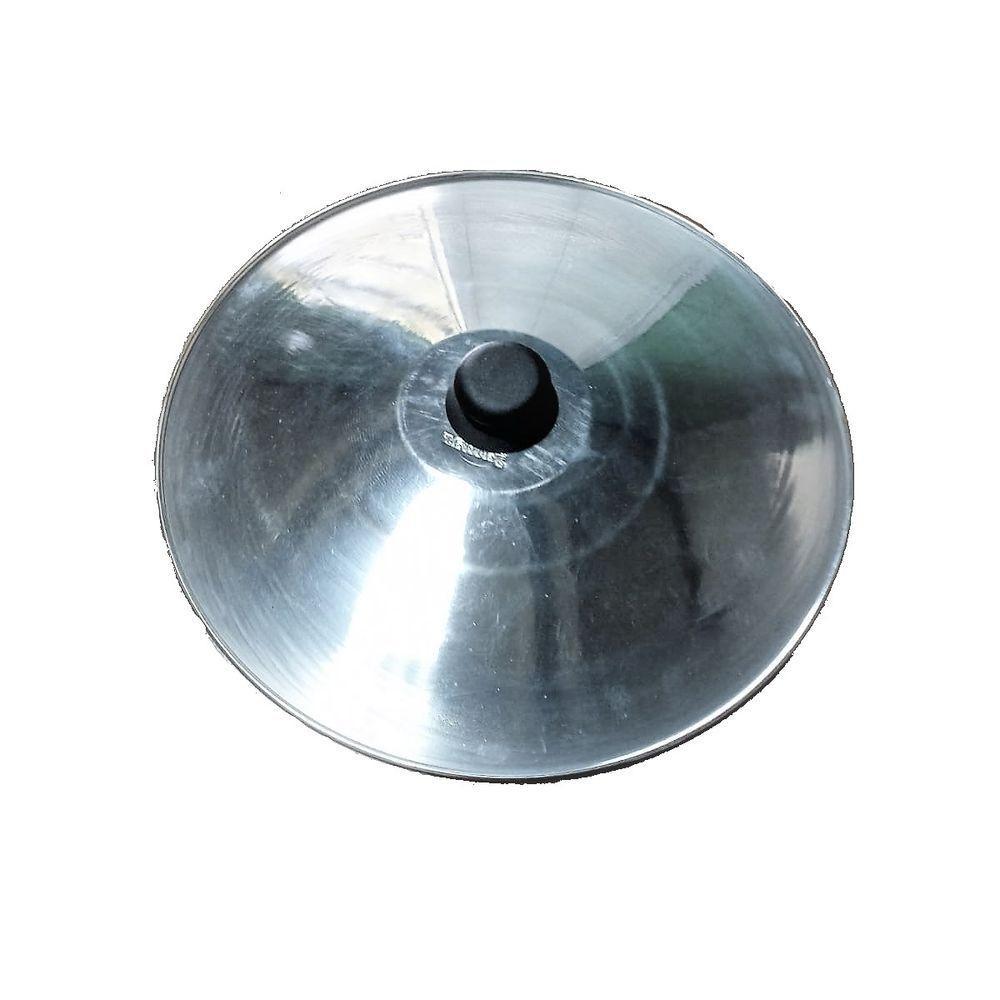 Tampa Sem Encaixe Tachos Caldeirões Panela Alumínio 52Cm N20 - 1