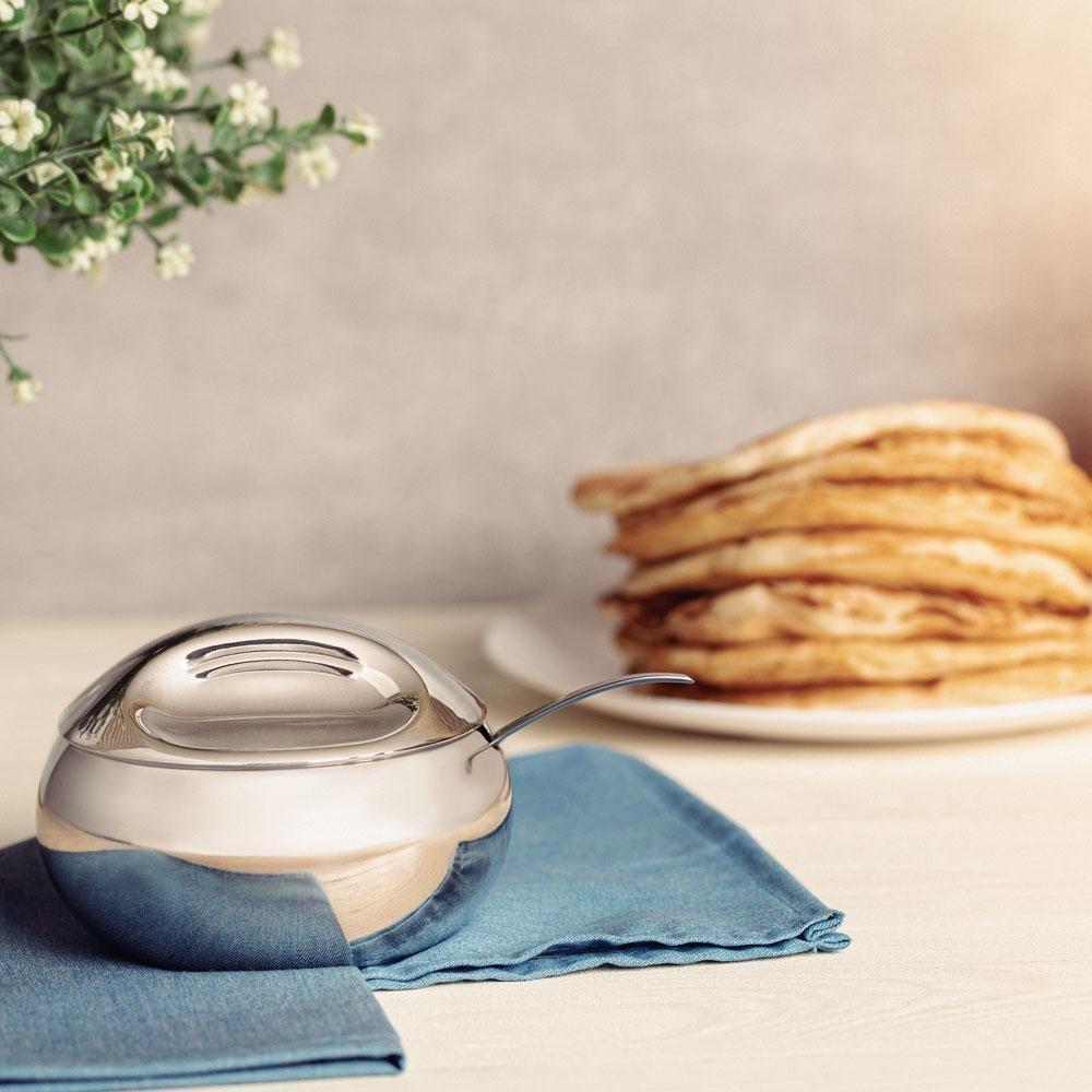 Açucareiro Porta Açúcar 320ml Em Aço Inox Com Colher - Tramontina 64400500 - 5