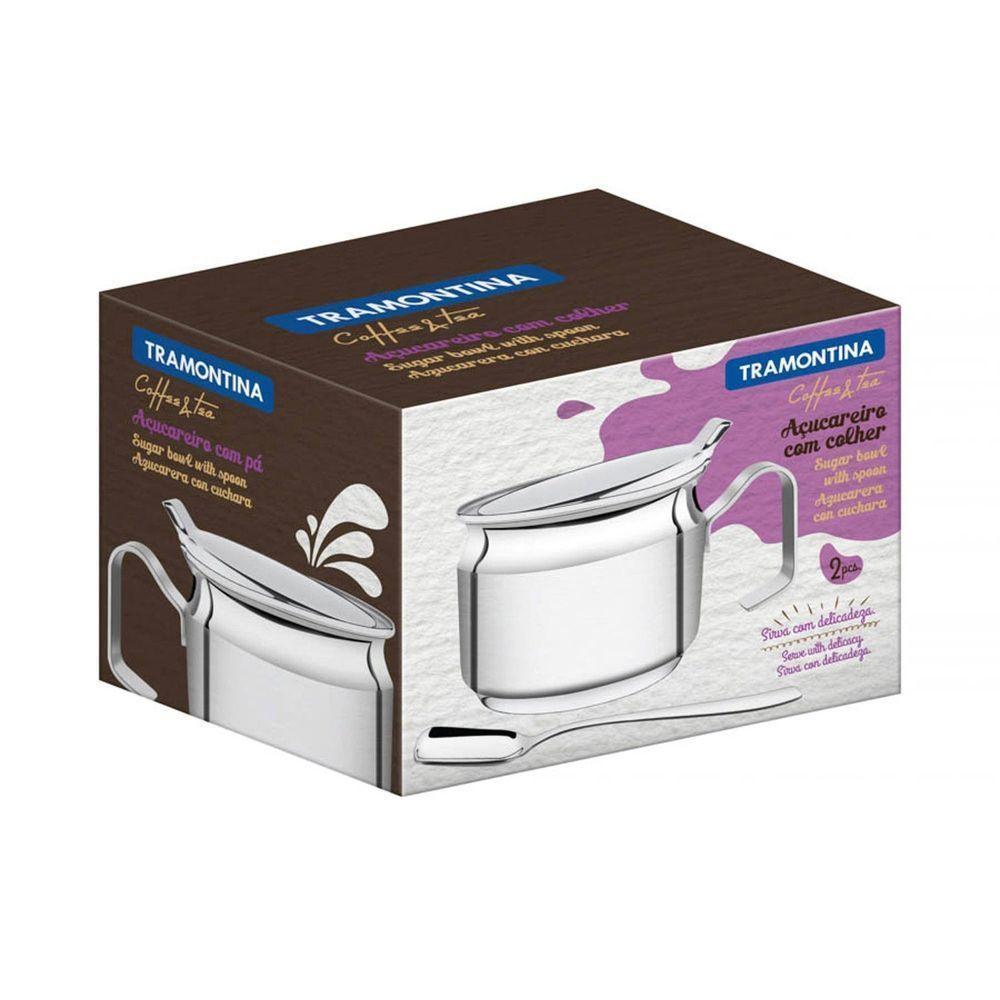 Açucareiro Tramontina Em Aço Inox Com Pá 8,4 Cm Tramontina - 2