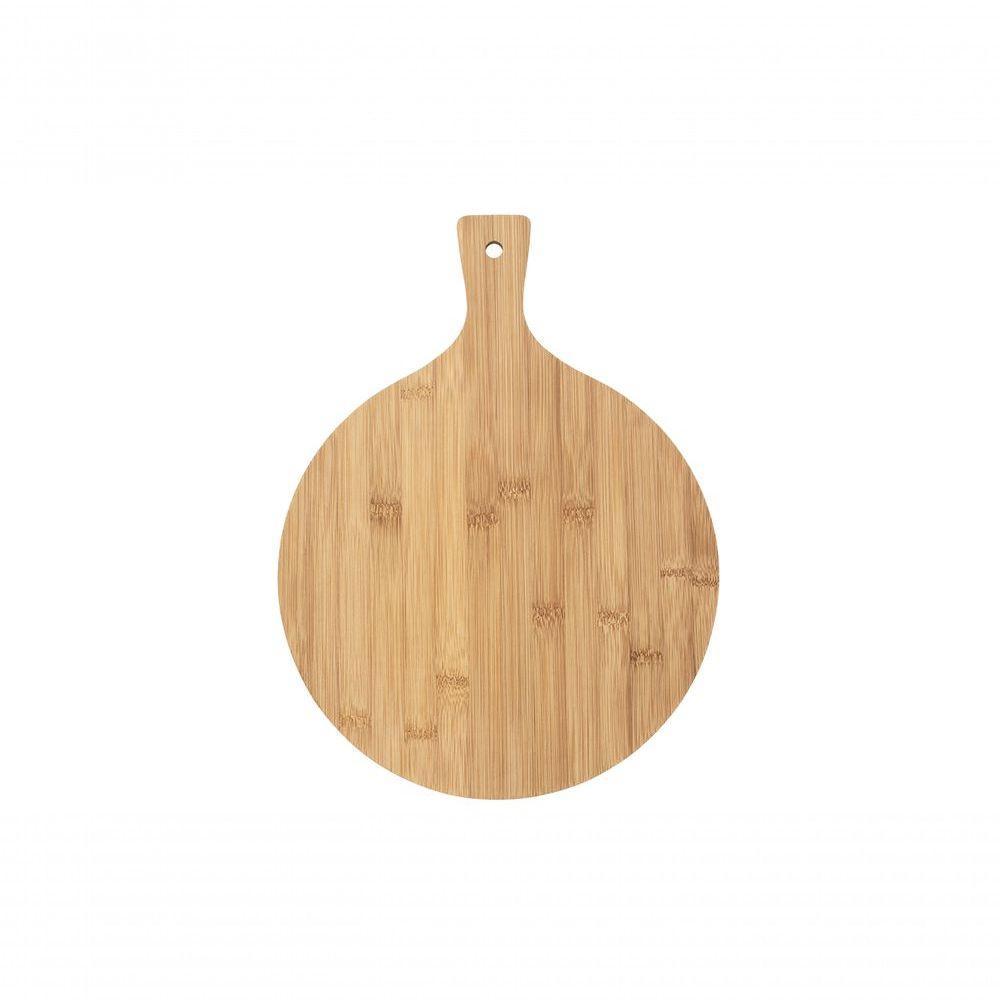 Tábua Corte Redonda Bambu Natural 40cm Haus Concept Bambu Haus - 2