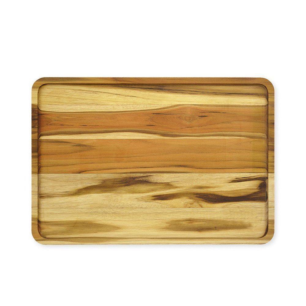 Tábua Bandeja De Madeira Teca - Stolf - 1