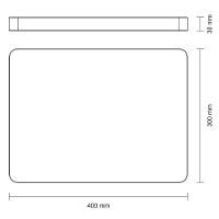 Tábua Cubus Com Empunhadura Churrasco Em Madeira Teca Fsc Com Acabamento Em óleo Mineral - 6