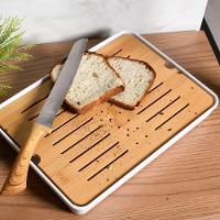 Tabua De Pão Migalheiro Bambu 53X23X3,2 Bene Casa - 3