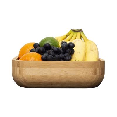 Bowl De Bambu Oikos 23cm Quadrado Multiuso