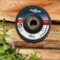 Disco Flap Std 115mm Fibra Cônico 60 - Ciser 40 - 5