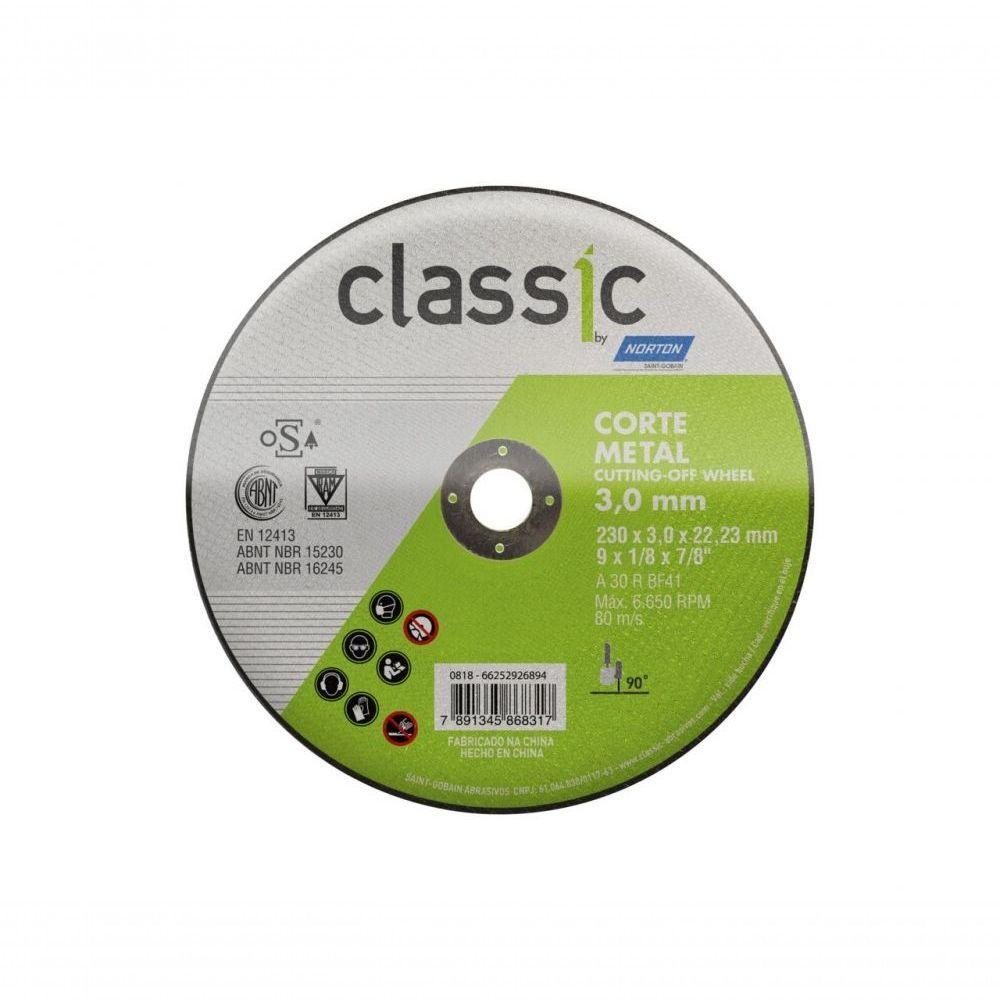 Disco Corte Ferro Norton Classic Ar302 9X1/8X7/8 - 1