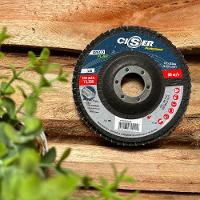 Disco Flap Std 115mm Fibra Cônico 60 - Ciser 120 - 2