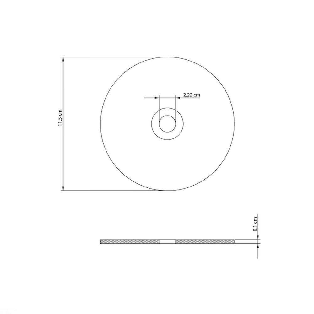 Disco De Corte Fino 4.1/2" Tramontina Para Aço Inox E Materiais Endurecidos Tramontina - 3