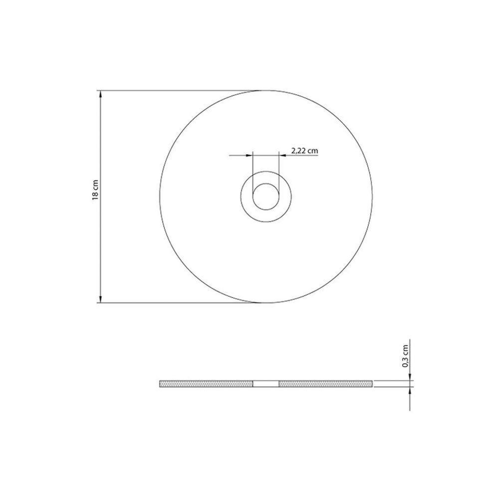 Disco De Corte 7" Tramontina Para Aços E Metais Tramontina - 2