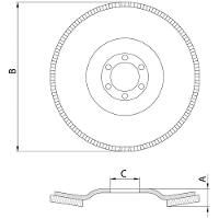 Disco Flap 7" Grão 120 Acabamento E Desbaste Em Aços E Metais Ferrosos Em Geral Tramontina - 2