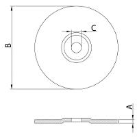 Disco De Desbaste 7" Para Aços E Metais Ferrosos Em Geral Tramontina Pro Tramontina - 2