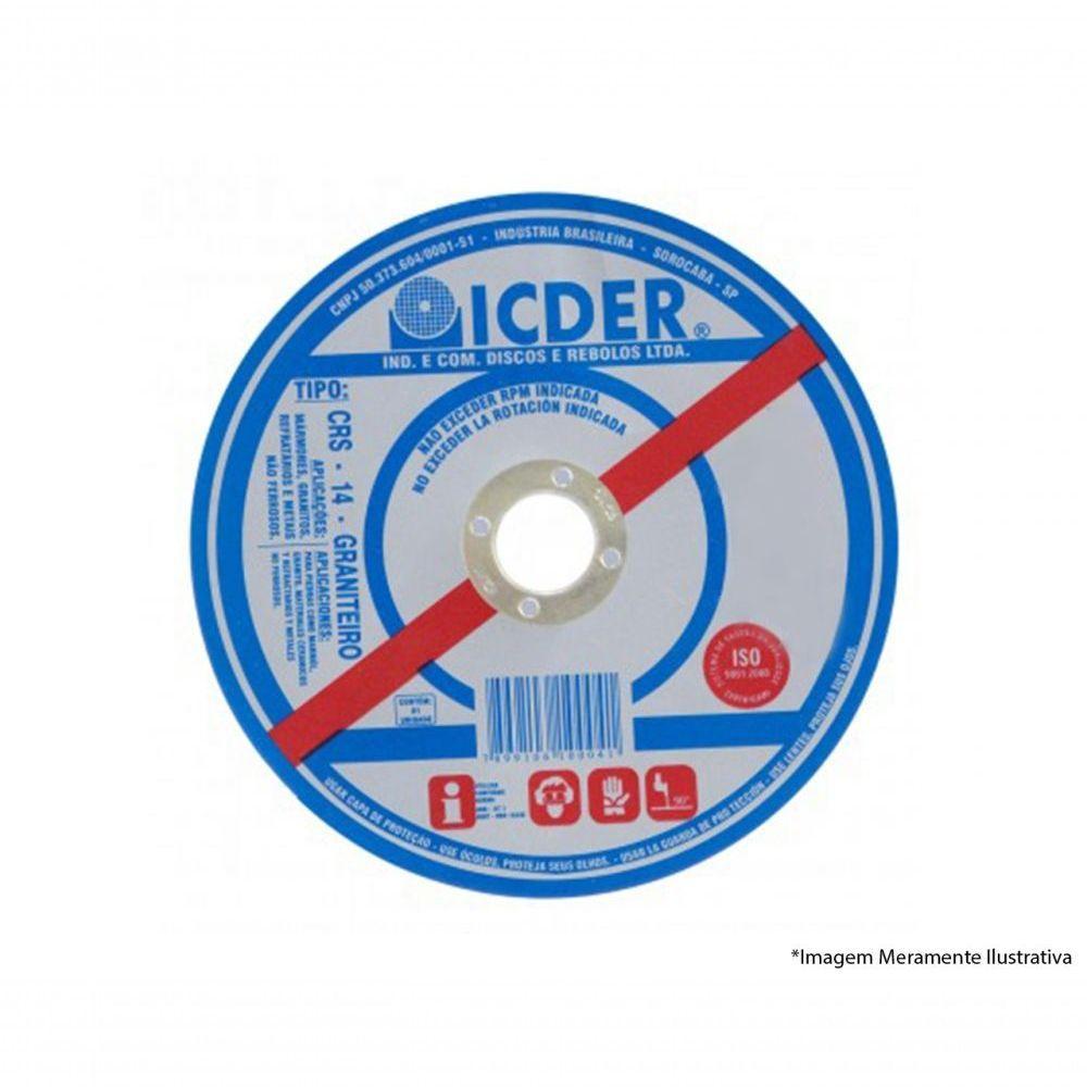 Disco Corte Refrat 9X1/8X7/8Equot - 1