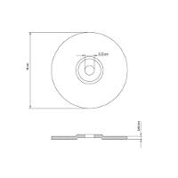 Disco De Desbaste 7" Tramontina Para Aços E Metais Tramontina - 3