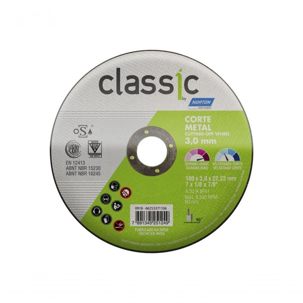 Disco Corte Ferro Norton Classic Ar302 7X1/8X7/8 - 1