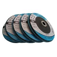 10 Discos Flap 7 X 7/8 X 6.4 Grão 80 - 2