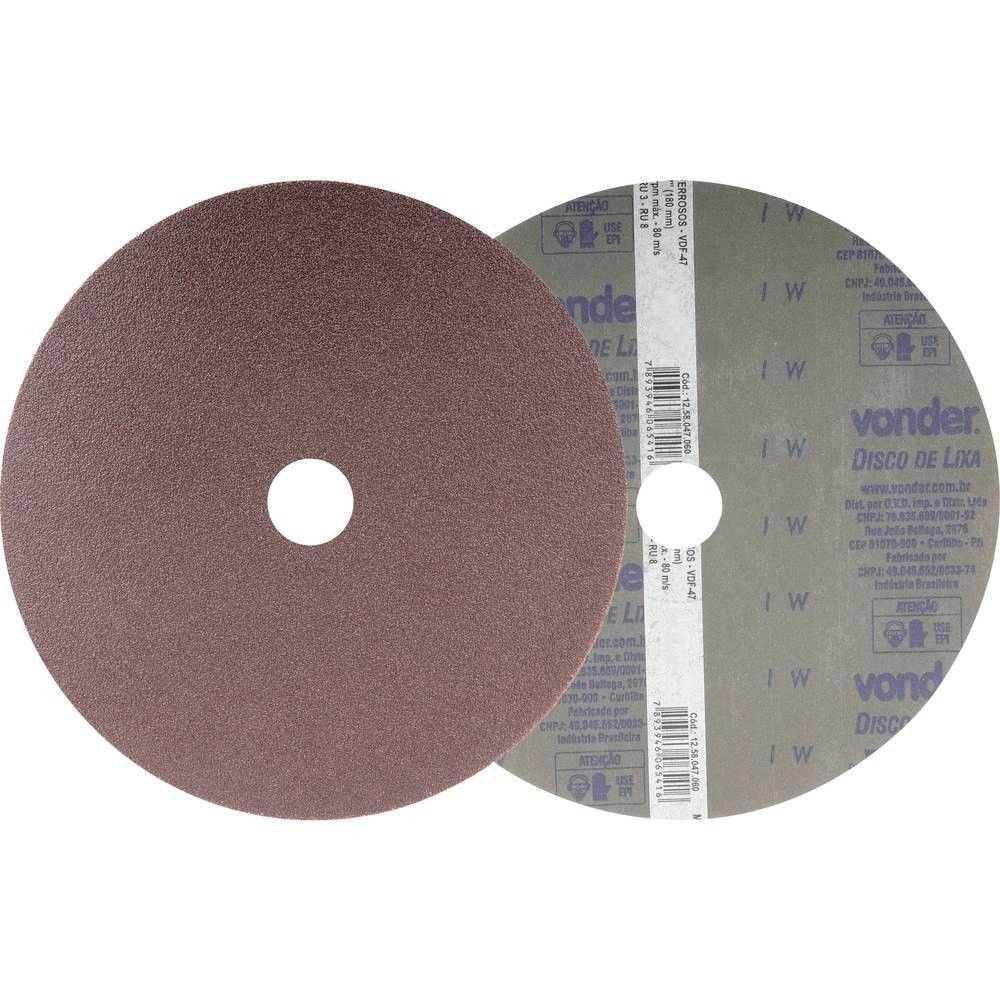 Disco Lixa 36 Pq - Vonder Sem Variação único - 1