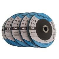 10 Discos Flap - 7 X 7/8 X 6.4 Grão 60 - 2