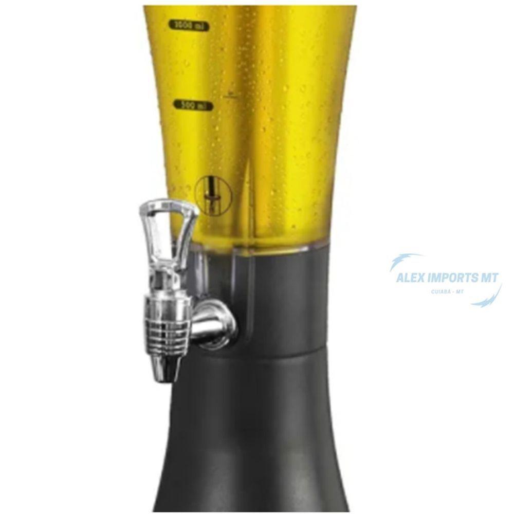 Torre Chopp 3,5 Litros Com Refil Conserva Bebida Chopera Top - 4