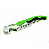 Saca Rolhas Vinho Garrafa Manual Tradicional Inox Verde - 1