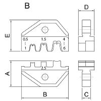 Mandíbula Para Alicate Crimpador Modelo B Tramontina Pro Tramontina