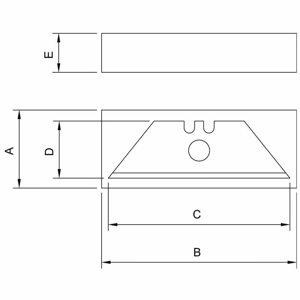Lâmina Para Faca Industrial 10 Peças Tramontina Pro Tramontina - 2