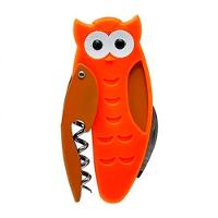 Saca Rolhas Abridor Garrafa Vinho Tradicional Coruja Prana - 5