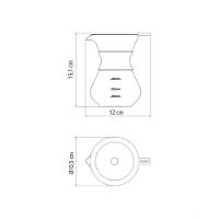 Cafeteira Tramontina Com Coador De Aço Inox 0,40 L Tramontina - 8